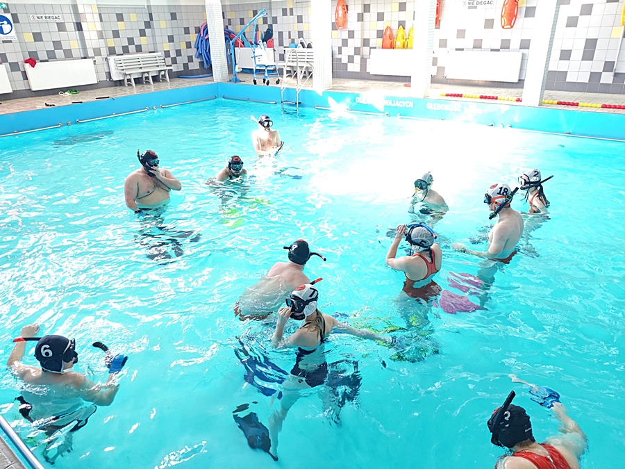 Hokej pod wodą Walenie Siemianowice Śląskie Trening 28 II 2026